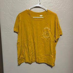 Old Navy Yellow T-Shirt XL